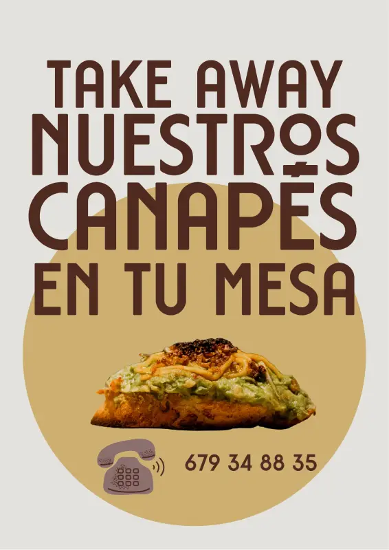 Take Away canapes
